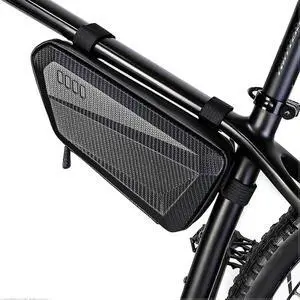 Ecocleanpath Hardshell Waterproof Bike Triangle Bag - EVA Frame, Large Storage, Easy Install Ecocleanpath Hardshell Waterproof Bike Triangle Bag - EVA Frame, Large Storage, Easy Install