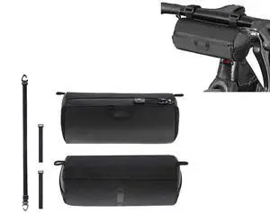 Ecocleanpath Portable Bike Handlebar Bag with Shoulder Strap - Large Capacity Front Storage for Cycling Ecocleanpath Portable Bike Handlebar Bag with Shoulder Strap - Large Capacity Front Storage for Cycling