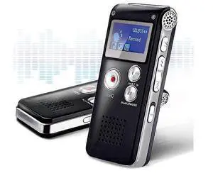 Ecocleanpath 32GB Digital Voice Recorder with Voice Activation, 30H Battery for Lectures & Interviews (Black)