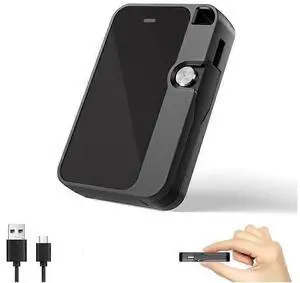 Ecocleanpath 64GB Mini Magnetic Voice Recorder with OTG, 45H Battery & Noise Reduction for Lectures/Meetings