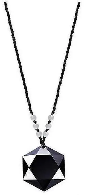 Ecocleanpath M6 Mini Voice Recorder 16GB - Necklace Style Audio Recorder with Noise Reduction, Black