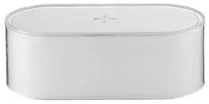 Ecocleanpath Wireless Charging Bedside Lamp, Touch Control 3-Level Natural Light & 7 RGB Colors, 400mAh Battery for Home