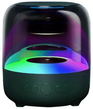 Ecocleanpath Smart Voice Control Bluetooth Speaker with Colorful Lights, Portable USB/TF Card Music Player for Home & Outdoor Ecocleanpath Smart Voice Control Bluetooth Speaker with Colorful Lights, Portable USB/TF Card Music Player for Home & Outdoor