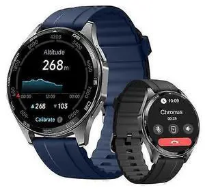 Ecocleanpath GTX15 GPS Smart Watch for Men, 3ATM Waterproof, Heart Rate Monitor, 110+ Sports Modes, Blue Ecocleanpath GTX15 GPS Smart Watch for Men, 3ATM Waterproof, Heart Rate Monitor, 110+ Sports Modes, Blue