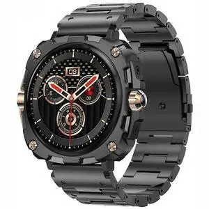 Ecocleanpath Men's Rugged Smartwatch with AMOLED Display, Heart Rate Monitor & 123 Sports Modes, Waterproof Black Ecocleanpath Men's Rugged Smartwatch with AMOLED Display, Heart Rate Monitor & 123 Sports Modes, Waterproof Black