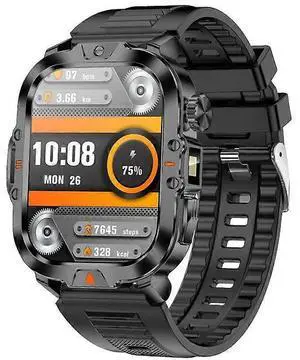 Ecocleanpath Smartwatch with Bluetooth Calling, 100+ Sports Modes, Heart Rate & SpO2 Monitor, Waterproof (Black) Ecocleanpath Smartwatch with Bluetooth Calling, 100+ Sports Modes, Heart Rate & SpO2 Monitor, Waterproof (Black)