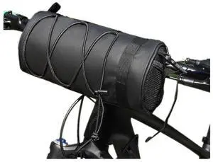 Ecocleanpath Waterproof Bike Handlebar Bag, 2.4L Roll Front Pouch with Shoulder Strap for Road Mountain Bikes Ecocleanpath Waterproof Bike Handlebar Bag, 2.4L Roll Front Pouch with Shoulder Strap for Road Mountain Bikes