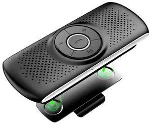 Ecocleanpath Portable Bluetooth Car Speakerphone with Enhanced Bass, Built-in Mic, TF Card & Voice Assistant Ecocleanpath Portable Bluetooth Car Speakerphone with Enhanced Bass, Built-in Mic, TF Card & Voice Assistant