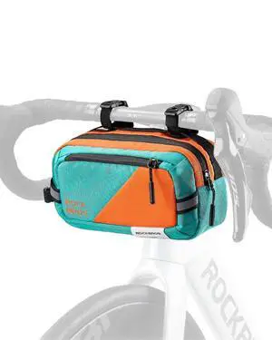 Ecocleanpath 2.5L Quick Release Bike Handlebar Bag with Shoulder Strap, Reflective & Water-Resistant Cycling Accessories Ecocleanpath 2.5L Quick Release Bike Handlebar Bag with Shoulder Strap, Reflective & Water-Resistant Cycling Accessories