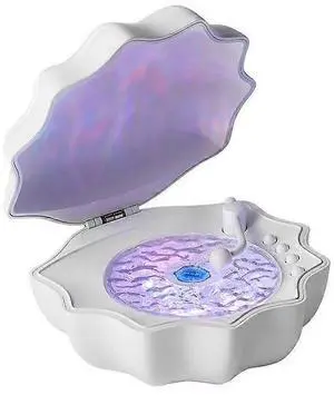 Ecocleanpath White Bluetooth Speaker with 7 Sound & Light Effects, 360° Surround Sound for Bedroom & Party Ecocleanpath White Bluetooth Speaker with 7 Sound & Light Effects, 360° Surround Sound for Bedroom & Party