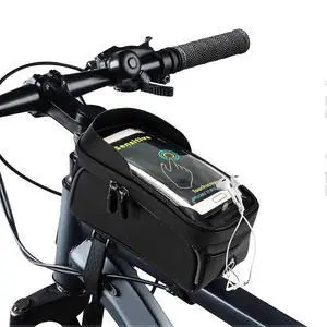 Ecocleanpath Waterproof Bike Phone Bag with Touch Screen | Front Frame & Top Tube Mount | Reflective Cycling Pouch Ecocleanpath Waterproof Bike Phone Bag with Touch Screen | Front Frame & Top Tube Mount | Reflective Cycling Pouch