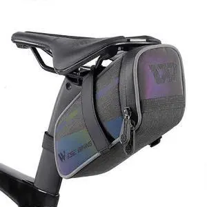 Ecocleanpath Waterproof Bike Saddle Bag 1.8L Large Capacity Quick Release Reflective Cycling Storage (Gray) Ecocleanpath Waterproof Bike Saddle Bag 1.8L Large Capacity Quick Release Reflective Cycling Storage (Gray)