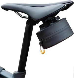 Ecocleanpath Magnetic Bike Saddle Bag, Waterproof Under Seat Pack with Quick Attach for Road Cycling (Black) Ecocleanpath Magnetic Bike Saddle Bag, Waterproof Under Seat Pack with Quick Attach for Road Cycling (Black)