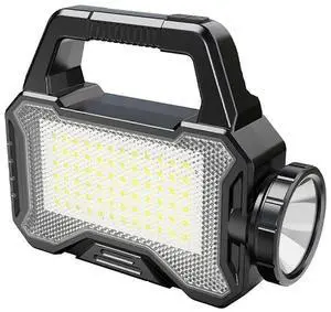 Ecocleanpath Solar Flashlight & Phone Charger | Dual USB/Solar Power, SOS Mode, Waterproof for Camping & Emergencies Ecocleanpath Solar Flashlight & Phone Charger | Dual USB/Solar Power, SOS Mode, Waterproof for Camping & Emergencies