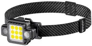 Ecocleanpath Magnetic XPG/COB Rechargeable Headlamp, 5 Modes Super Bright LED Light for Running, Camping, Fishing