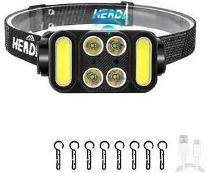 Ecocleanpath Minsk 1000 Lumen Motion Sensor Headlamp, Rechargeable LED Headlight with IPX4 Waterproof for Outdoor Ecocleanpath Minsk 1000 Lumen Motion Sensor Headlamp, Rechargeable LED Headlight with IPX4 Waterproof for Outdoor