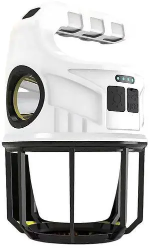 Ecocleanpath 500LM Solar Lantern, IPX4 Waterproof Rechargeable LED Light for Camping & Emergency Power