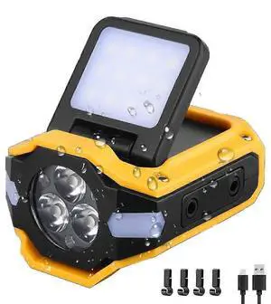 Ecocleanpath Motion Sensor Headlamp 1000 Lumen, Rechargeable LED Head Light with Clip for Camping & Night Walking