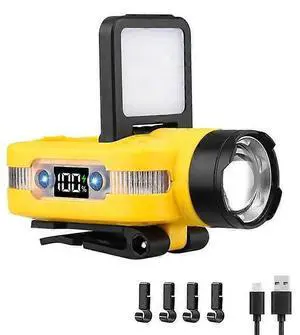 Ecocleanpath Motion Sensor Rechargeable Headlamp, 1000 Lumen Super Bright LED Head Light for Camping & Night Walking