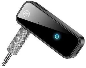 Ecocleanpath Bluetooth 5.0 Adapter 2-in-1 Transmitter/Receiver with AptX Low Latency for Car, TV, Speakers (Black)