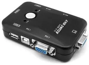 Ecocleanpath HDMI1209Y24 HDMI Splitter 1x2 KVM Switch, 1920x1440 Resolution, Plug & Play