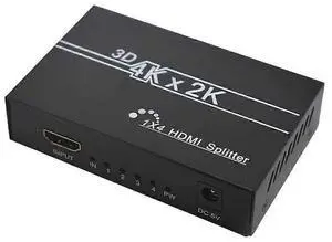 Ecocleanpath KuWFi 4K HDMI Splitter 1x4, 4-Way Switch for Home Theater & Gaming