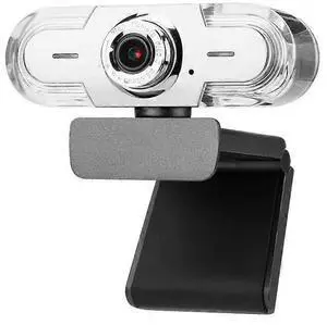 Ecocleanpath PA452 Pro 1080P Webcam with Noise-Canceling Mic & Manual Focus, Auto Low-Light Correction (Black)