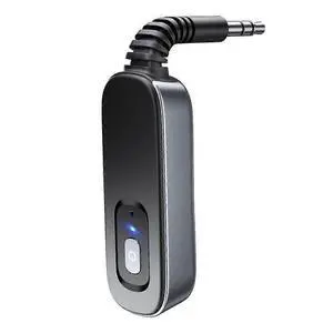 Ecocleanpath Bluetooth 5.1 Aux Adapter Receiver & Transmitter, Rechargeable for Airpods Headphones Speaker, Airplane/TV Use