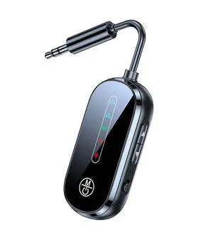 Ecocleanpath Bluetooth 5.4 Audio Adapter for 2 Headphones - Dual Link Transmitter/Receiver for TV, Airplane & Travel