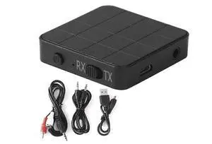 Ecocleanpath Bluetooth 5.0 Audio Transmitter & Receiver 2-in-1 Adapter for Car, TV, PC - Black Ecocleanpath Bluetooth 5.0 Audio Transmitter & Receiver 2-in-1 Adapter for Car, TV, PC - Black