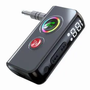 Ecocleanpath Bluetooth 5.4 Transmitter Receiver 2-in-1 with LED Display, 33ft Range for TV/PC/Headphones Ecocleanpath Bluetooth 5.4 Transmitter Receiver 2-in-1 with LED Display, 33ft Range for TV/PC/Headphones