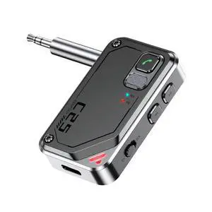 Ecocleanpath Bluetooth 5.3 AUX Adapter - 2-in-1 Transmitter/Receiver for Car, TV, Airplane & Speakers Ecocleanpath Bluetooth 5.3 AUX Adapter - 2-in-1 Transmitter/Receiver for Car, TV, Airplane & Speakers