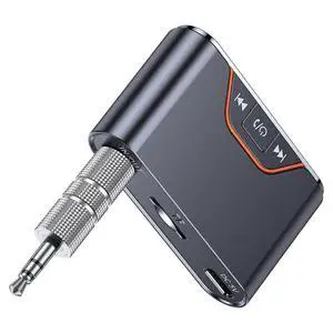 Ecocleanpath Bluetooth 5.4 Transmitter Receiver 2-in-1, Mini Aux Adapter for Car/Home/TV (Black) Ecocleanpath Bluetooth 5.4 Transmitter Receiver 2-in-1, Mini Aux Adapter for Car/Home/TV (Black)