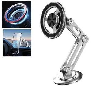 Ecocleanpath Universal 360 PRO Magnetic Car Phone Holder, 120x Strong Suction for iPhone & All Phones (White) Ecocleanpath Universal 360 PRO Magnetic Car Phone Holder, 120x Strong Suction for iPhone & All Phones (White)