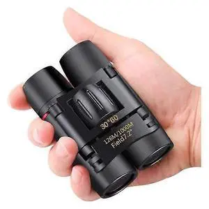 Ecocleanpath WYJ0502 30x60 Waterproof Binoculars, 170g Compact Fogproof for Bird Watching & Travel