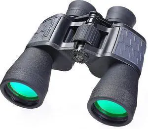 Ecocleanpath Te750727 10x50 Waterproof Binoculars with BAK4 Prism & FMC Coating for Bird Watching & Hunting