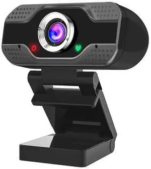 Ecocleanpath 1080P HD Webcam with Microphone for Video Conferencing, Streaming & Online Teaching (Black)