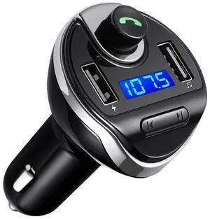 Ecocleanpath Bluetooth FM Transmitter for Car, Dual USB Charger & Hands-Free Call, HI-FI Stereo Sound, MP3 Player Ecocleanpath Bluetooth FM Transmitter for Car, Dual USB Charger & Hands-Free Call, HI-FI Stereo Sound, MP3 Player