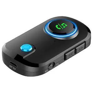 Ecocleanpath Bluetooth 5.0 Transmitter & Receiver, 3.5mm Aux Adapter for Car/TV/PC, Dual Pairing, Siri Support Ecocleanpath Bluetooth 5.0 Transmitter & Receiver, 3.5mm Aux Adapter for Car/TV/PC, Dual Pairing, Siri Support