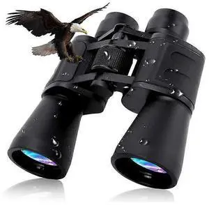 Ecocleanpath 20x50 HD Compact Binoculars - Professional High Magnification for Bird Watching, Hunting, Outdoor (Black) Ecocleanpath 20x50 HD Compact Binoculars - Professional High Magnification for Bird Watching, Hunting, Outdoor (Black)
