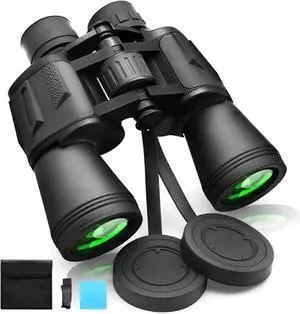 Ecocleanpath 20x50 High Power Military Binoculars, Low Light Night Vision, Waterproof HD with BAK4 Prism for Adults & Kids Ecocleanpath 20x50 High Power Military Binoculars, Low Light Night Vision, Waterproof HD with BAK4 Prism for Adults & Kids