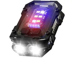 Ecocleanpath N10 Mini EDC Torch 900 Lumens, USB-C Rechargeable Keyring Flashlight with Red/Blue Flashing Lights for Camping & Emergency Ecocleanpath N10 Mini EDC Torch 900 Lumens, USB-C Rechargeable Keyring Flashlight with Red/Blue Flashing Lights for Camping & Emergency