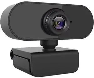 Ecocleanpath 2K Webcam with Noise Canceling Mic & Auto Focus - Black | For Video Conferencing & Streaming
