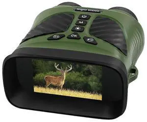 Ecocleanpath 4K Night Vision Goggles with 48MP Camera, 8X Zoom & 3" Display - Green Ecocleanpath 4K Night Vision Goggles with 48MP Camera, 8X Zoom & 3" Display - Green