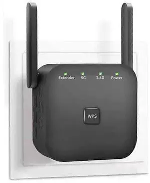 Ecocleanpath 2024 WiFi Extender Booster, 9860 Sq.ft Coverage for 60 Devices, Ethernet Port, Quick Setup Ecocleanpath 2024 WiFi Extender Booster, 9860 Sq.ft Coverage for 60 Devices, Ethernet Port, Quick Setup