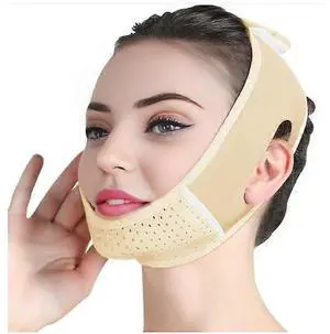 Ecocleanpath V-Line Lifting Mask with Chin Strap - Double Chin Reducer for Women & Men, Adjustable Face Slimmer (Yellow) Ecocleanpath V-Line Lifting Mask with Chin Strap - Double Chin Reducer for Women & Men, Adjustable Face Slimmer (Yellow)