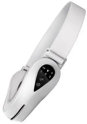 Ecocleanpath Electric Face Lift Device with Red & Blue Light, 4 Modes for Double Chin Reduction & Anti-Aging