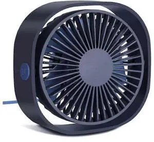 Ecocleanpath FS04019 Portable Mini USB Fan, 5-Blade Quiet Cooling for Desk & Office