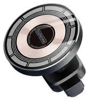 Ecocleanpath MagSafe 15W Car Mount Charger, Magnetic Wireless Phone Holder & Fast Charger for iPhone 15/14/13/12 (Black)