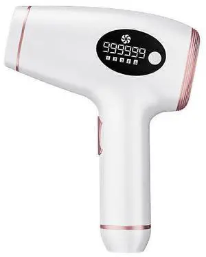 Ecocleanpath IPL Laser Hair Removal Device with Ice Compress - 500K Flashes for Women & Men, Painless At-Home Use on Bikini Line & Body